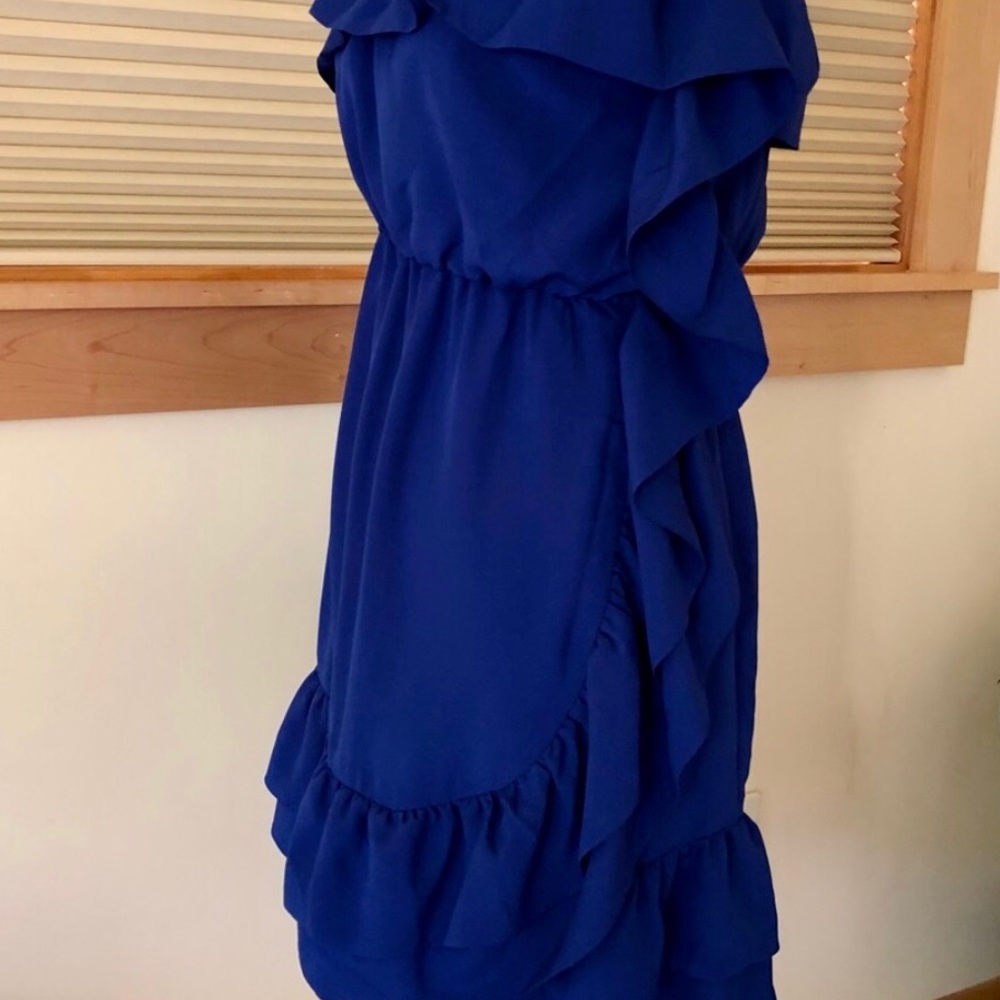 Walter Baker Strapless Ruffle Dress - Picture 6 of 7